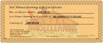 Gift Certificate